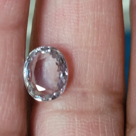 Natural Lavendar Purple Ceylon Sappire Loose Gem 2.5 Ctw